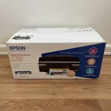 New Epson Stylus C120 High Performance Inkjet Printer Open Box New