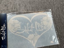 Salt Life Signature Decal 11 Sticker White Heart Flower Beach Genuine Car Truck