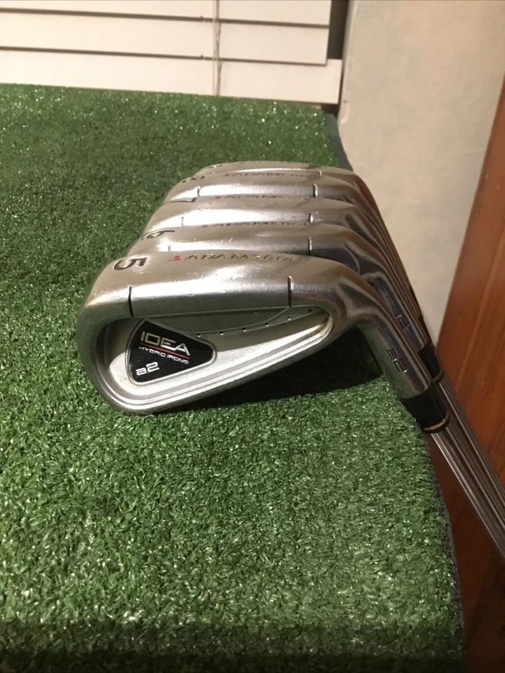 Adams Idea A2 Irons Set (5-PW, No 9 Iron) Stiff Players Lite Steel Shafts - Image 2 of 4
