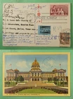 DR WHO 1957 FDC POSTCARD PREXIE TO TAIWAN CHINA AIRMAIL R59364