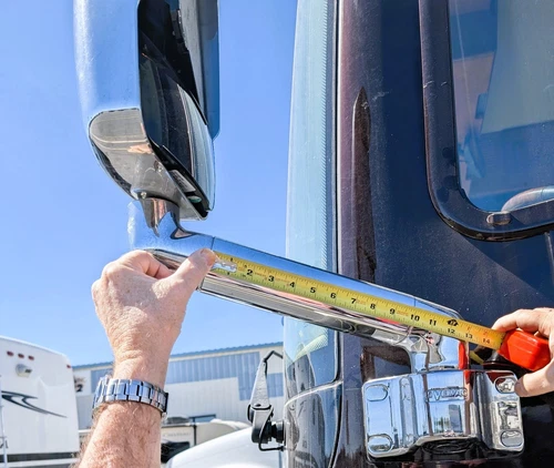 Motorhome VELVAC Driver Side Mirror "ARM ONLY" From 2015 Tiffin Allegro Bus 45OP