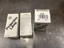 Lot of 5 GE CAX 50W 120V Photo Projection LIGHT BULB LAMP Projector Made in USA