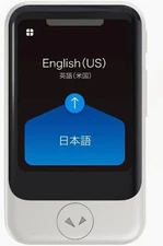 POCKETALK S White Translator 2 Years of Communication PTSGW From Japan New