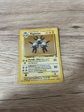 Pokemon Karte Magneton 9/130 Base Set 2 Holo Rare TCG Englisch