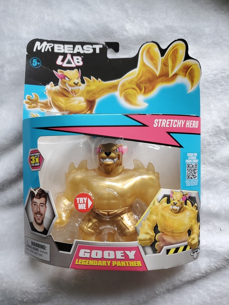 Mr Beast Lab Stretchy & Gooey Hero Legendary GOLD Panther 5