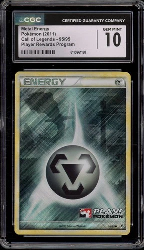 Pokemon Metal Energy Call of Legends Player Rewards Program Holo #95 CGC 10