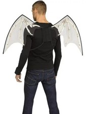 Skeleton Bone Wings Bats, Dark Angels Costume Accessory One Size      B2064