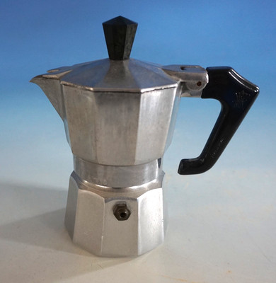 Vintage Pezzetti Design Espressokocher Espressomaker Alu Mini 1 Tasse(F026-200)