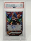 Scoot Henderson 2023 Topps Chrome Refractor Auto PSA 9 Auto 10 Rookie