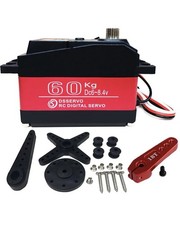 60KG High Voltage Digital Servo with Stainless Steel Gears - Waterproof  Fast