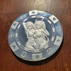 Casino Girls: $50 Chip 1 oz .999 Fine Silver Round Precious Metal Content