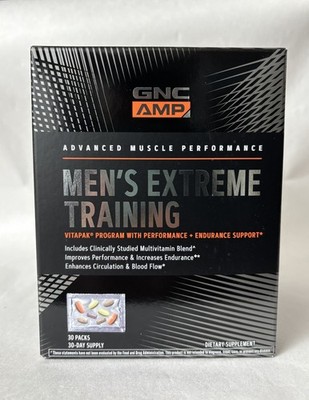 GNC AMP Men's Extreme Training Vitapak(EXP:06/2026)