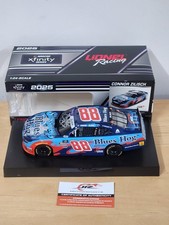 Autographed 2025 88 Connor Zilisch Kyle Larson Blues Hog 1/24 Action NASCAR