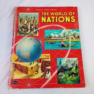 The World of Nations by Duncan Taylor & Louise Cochrane Hardcover 1963 Whitman