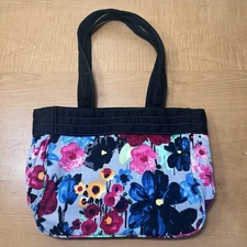 THIRTY ONE  Demi Day Bag Tote Watercolor Floral
