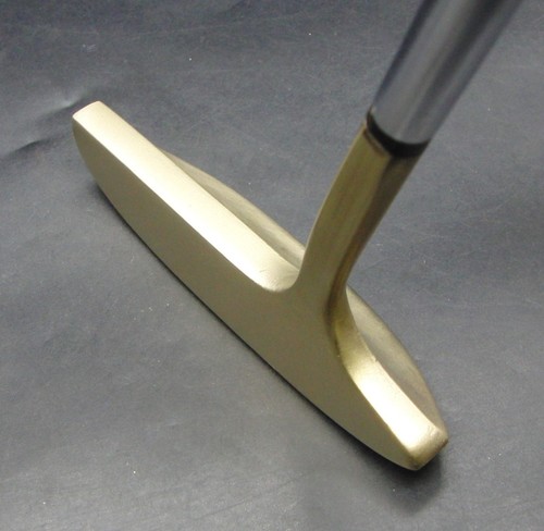 First Flight Silent Pong Putter 88cm Length Steel Shaft West Golf Grip - Picture 6 of 10