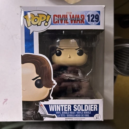 Funko Pop! Marvel Captain America: Civil War Winter Soldier #129 Vinyl Figure