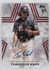 2023 Topps Update Baseball Stars Auto Thad Ward Thaddeus Ward #BSA-THW Auto 1d9q