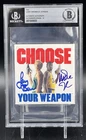 Magic Johnson Larry Bird Autographed Signed Converse Weapon Shoe Tag BAS 10