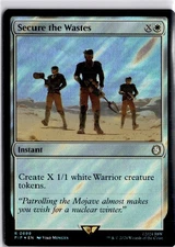Secure the Wastes 0699 PIP Commander Surge Foil Fallout Magic The Gathering TCG