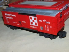 FLYER S 48477 1992 TCA RALSTON PURINA  BOXCAR  + BOX