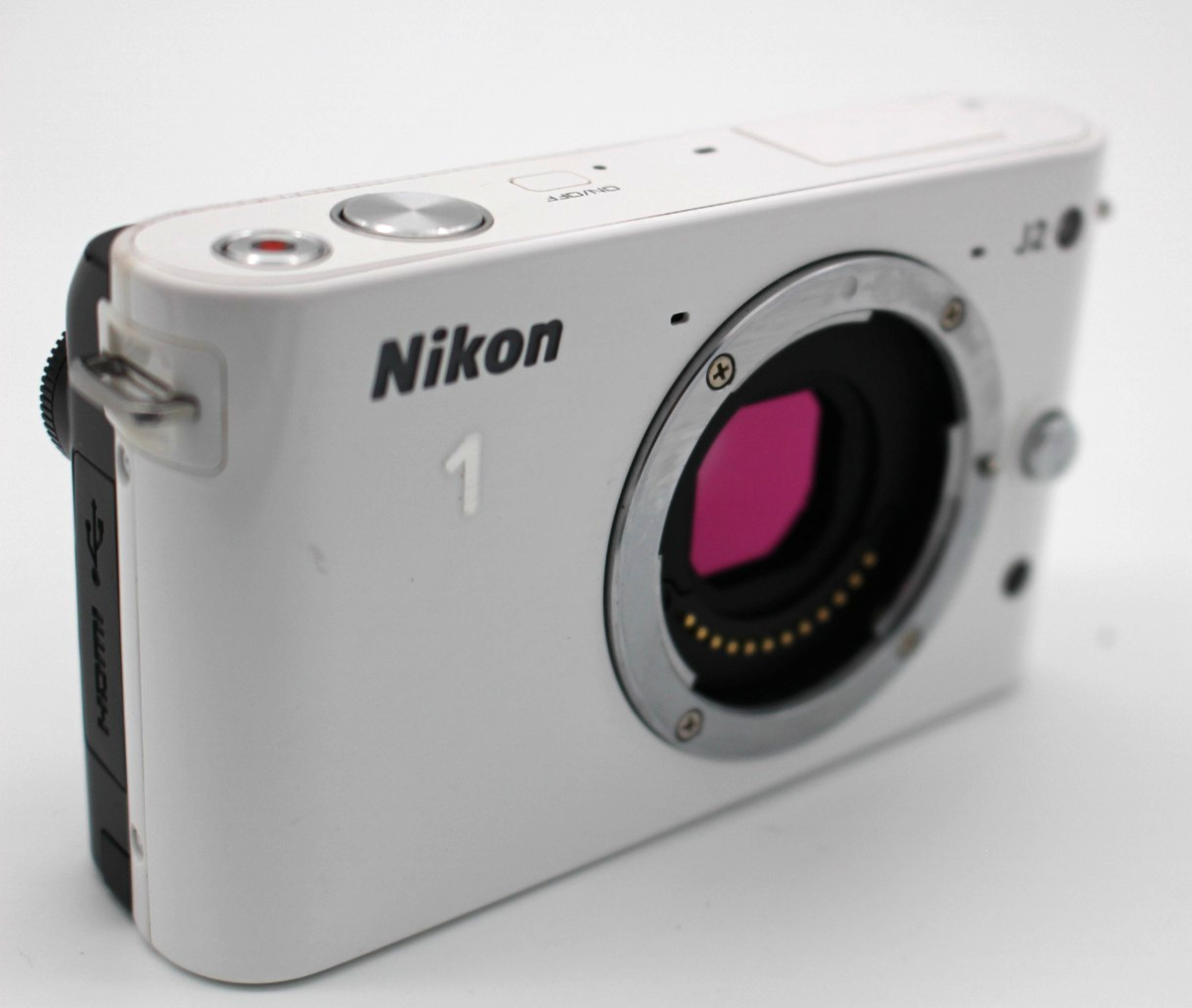 Nikon 1 J2 ホワイト Nikon 1 J2 White 10.1 MP Digital Camera Body | eBay