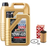 MotoröL Set 10W-40 Liqui Moly 6 Liter + ÖLfilter FüR Mercedes E-Klasse C-Klasse