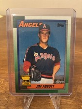 1990 Topps - Jim Abbott #675 Houston Astros Rookie Card RC. rookie card picture