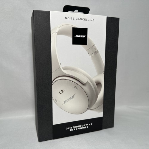 Casque sans fil antibruit Bose QuietComfort 45 - Blanc fumé - Scellé !