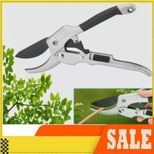 Pruning Shears with Non-Slip Grips & Safety Lock Garden Scissors Hand Tool 6.5"