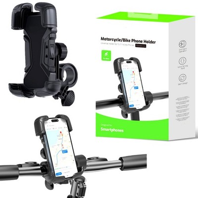 Fahrrad Halterung Halter Motorrad Roller Handy Smartphone 360° Eck Halter