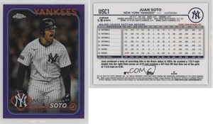 2024 Topps Chrome Update Purple Refractor /250 Juan Soto #USC1