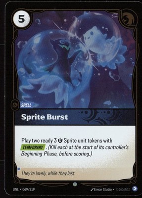 Sprite Burst Foil Common Unleashed 069/219 NM