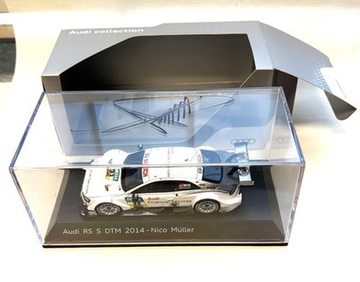 Audi Collection 1:43 DTM 2014 Audi RS5 #22 Nico Müller mit original Autogramm