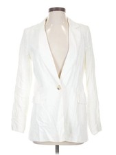 Rachel Zoe TJX Women White Blazer XS