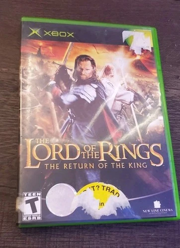 The Lord Of The Rings The Return Of The King Original Xbox With Manual