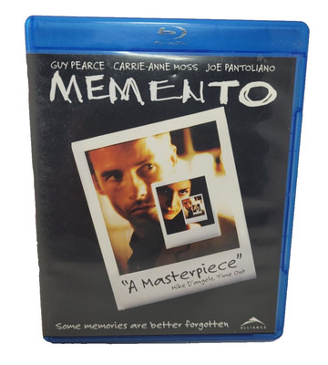 Memento (Blu ray, 2010) Guy Pearce Joe Pantoliano OOP
