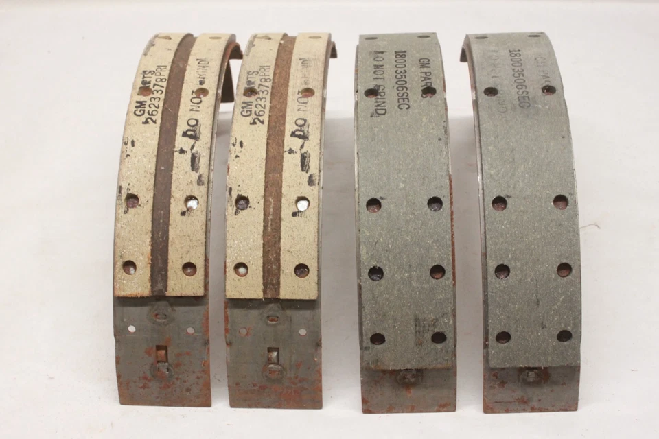 Juego de zapatas de freno trasero Chevrolet Impala Caprice 1971-76 12" x 2" GM 1154392 NUEVO DE STOCK Foto 4 de 4