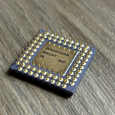 Vintage intel Math CoProcessor 387 DX-20 CIB 1989 A80387DX-20
