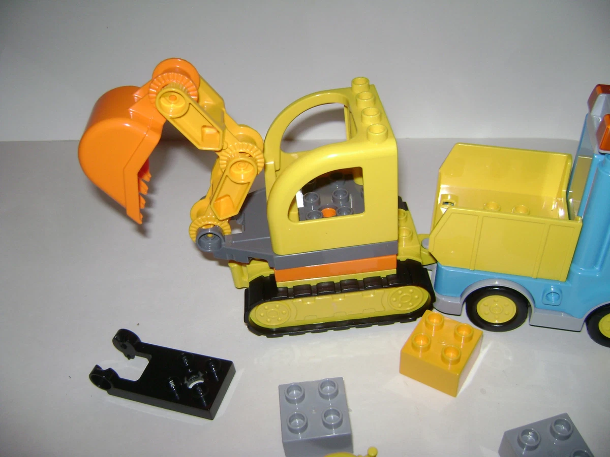 LEGO Duplo 10812 Town Truck Tracked Excavator Minifigure