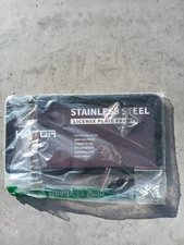HOTOR Stainless Steel License Plate Frame New Black 