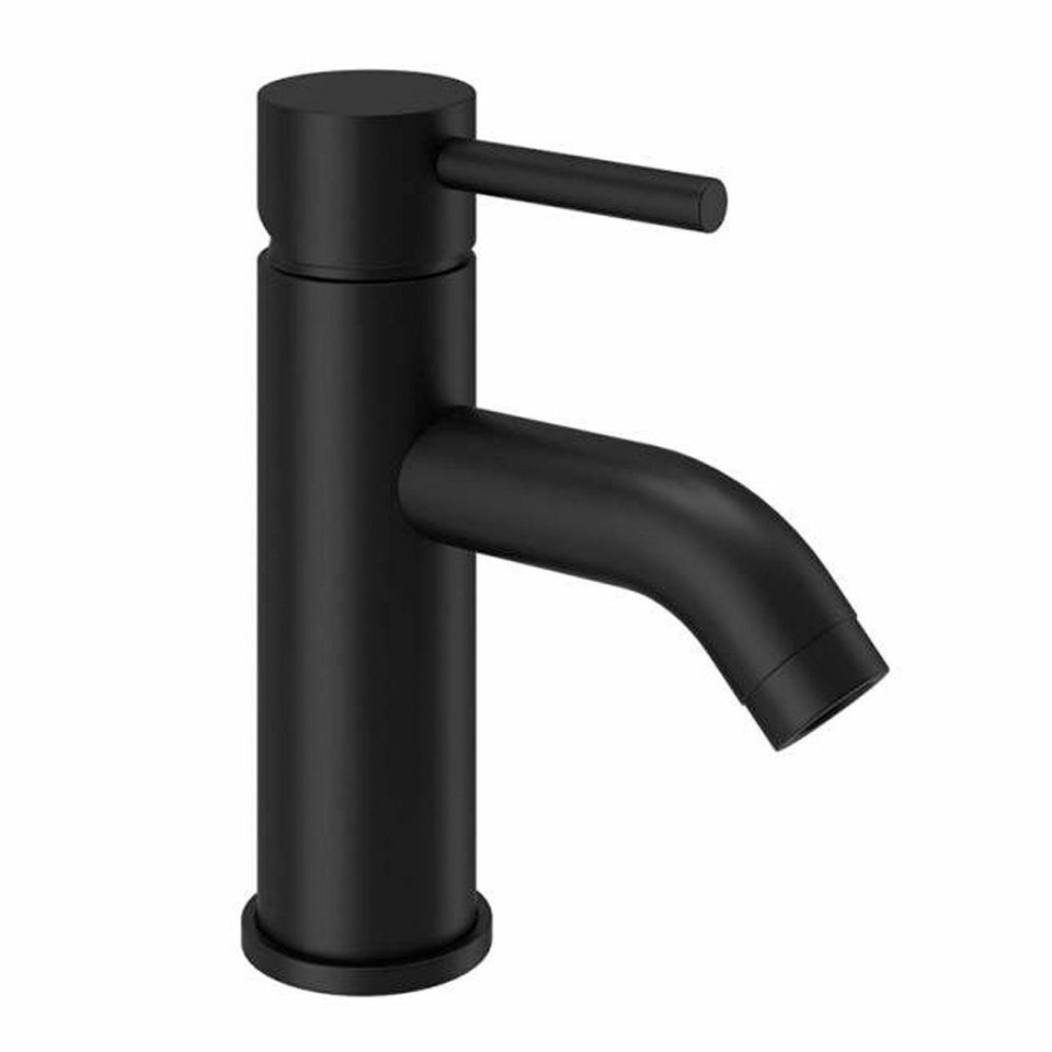 Black Bathroom Taps Basin Bath Deck Wastes Matt Filler shower Mixer ...