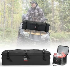 73L Rear Storage Bag for Front or Rear Rack w/Additional Cooler for All ATV UTV
