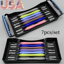 Dental Composite Resin Filling Instruments Spatula Aesthetic Restoration Kit