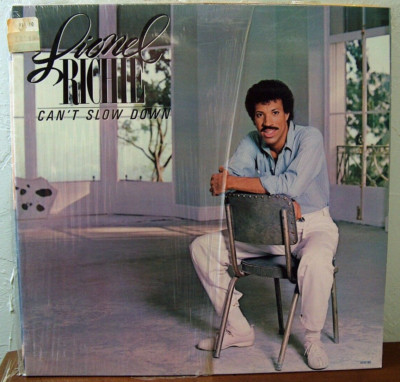 LIONEL RICHIE, ''CAN'T SLOW DOWN''   SHRINK
