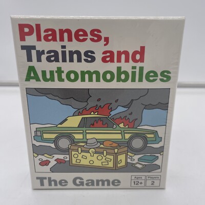 Planes Trains and Automobiles Holiday Card Game Funko New