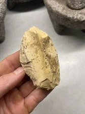 MLC s4136 Flint Celt Spade Knife Blade Arrowhead Monroe Co Illinois Artifact