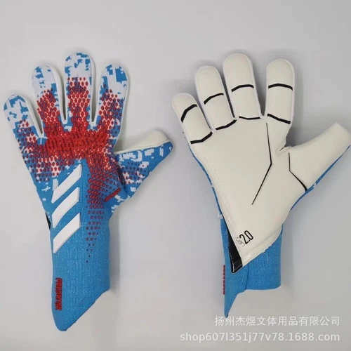 Profi Fußball Torwarthandschuhe Herren Torwarthandschuhe schützt Finger Gr 4-9 - Bild 9 von 35