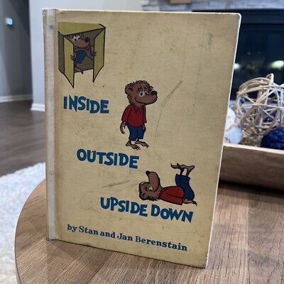 1968 1st Edition Inside Outside Upside Down By Stan And Jan Berenstain Library