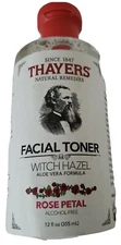 Thayers Alcohol Free Toner | Rose Petal | Aloe Vera Formula | 12 fl. oz.